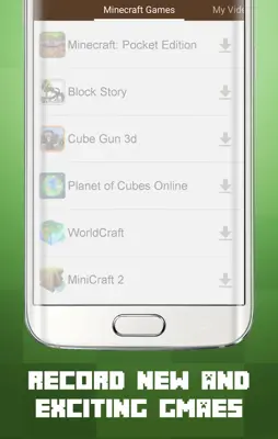 Minecast android App screenshot 1